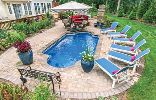 Fiberglass Pool Design Leisure Pools Roman