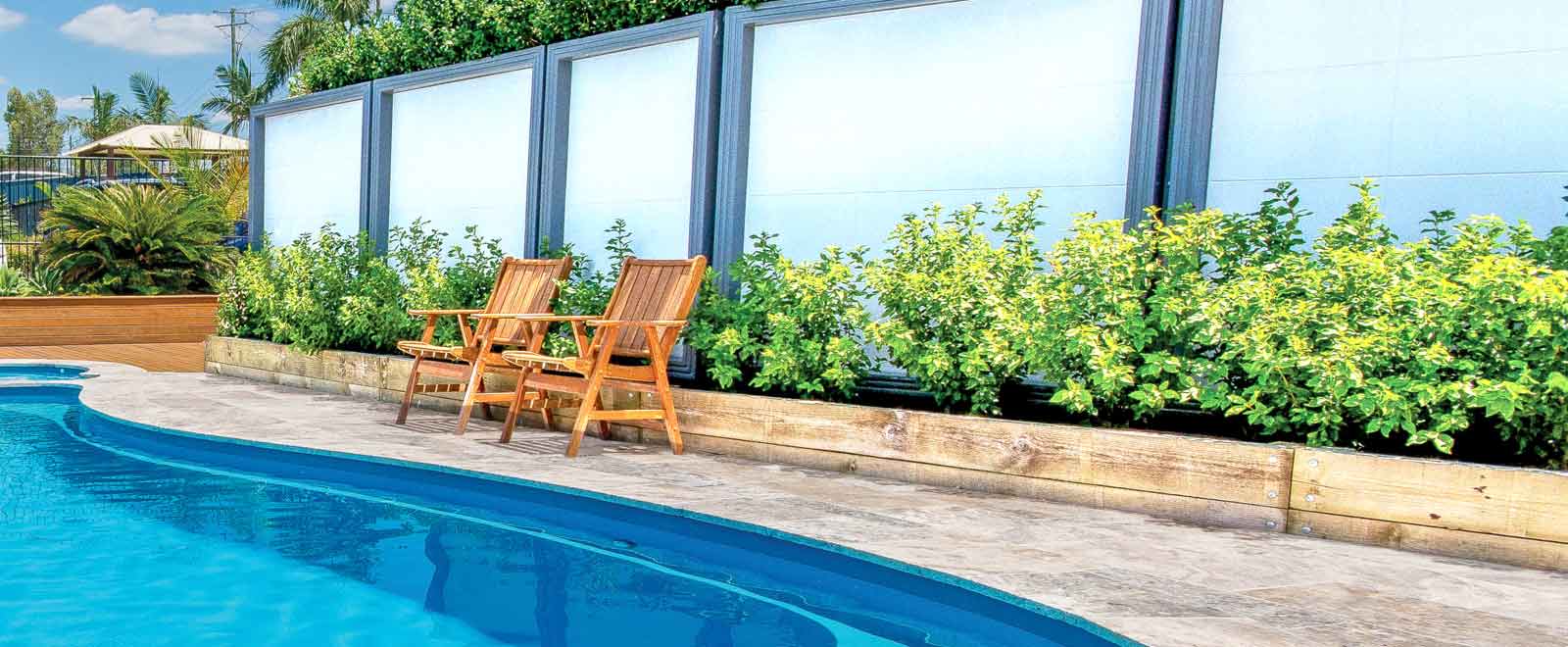 Backyard Wall Panels - Design And Privacy - Leisure Pools Canada